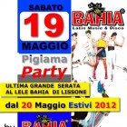 ULTIMA GRANDE SERATA LE' LE' BAHIA...