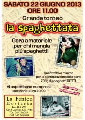Grande Torneo La Spaghettata All'hostaria La Fenice | 2night Eventi Verona