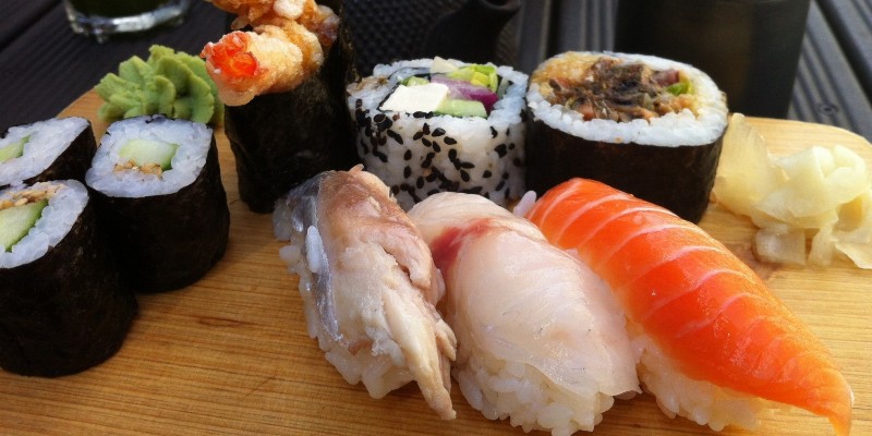 come mangiare il sushi