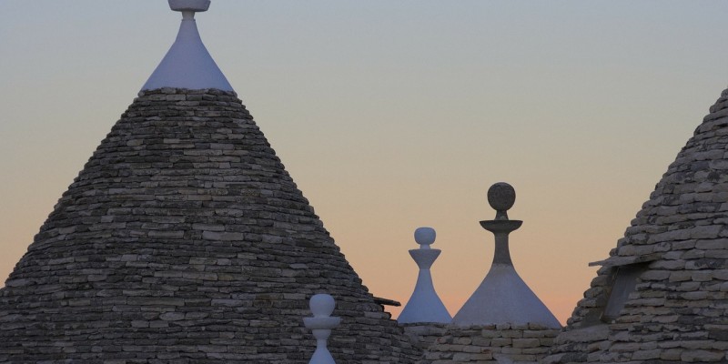 trulli tramonto alberobello valle itria