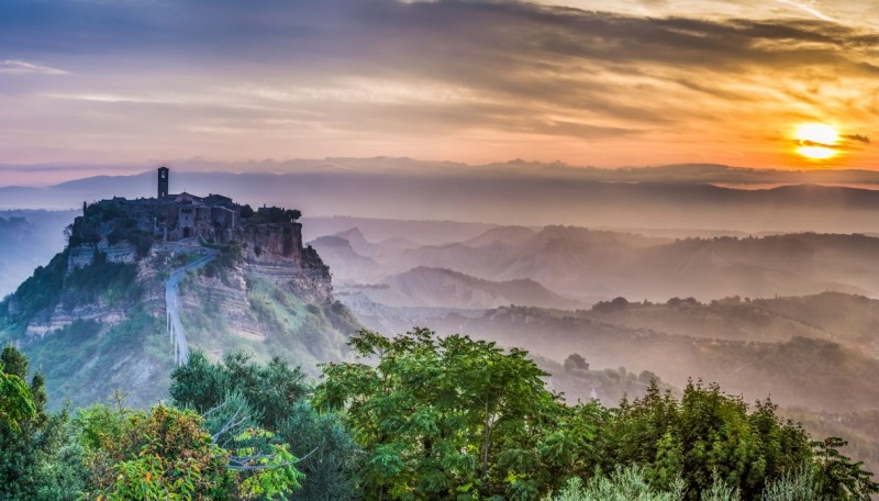 gita fuori porta vicino roma civita di bagnoregio