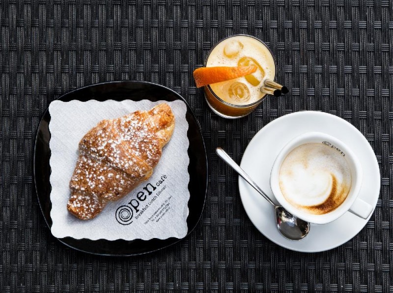 open cafè colazione caffè