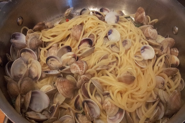 spaghetti vongole