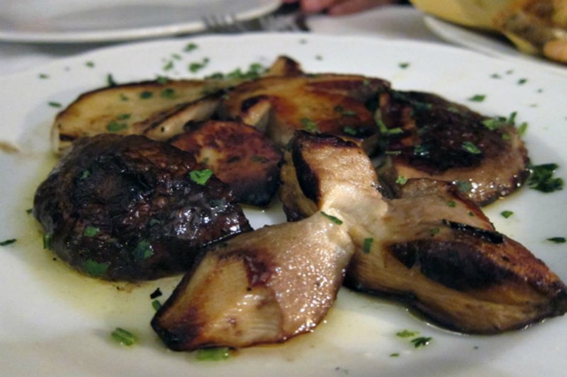 da baffone il re dei funghi nemi ristorante castelli romani migliori ristoranti funghi porcini alla griglia