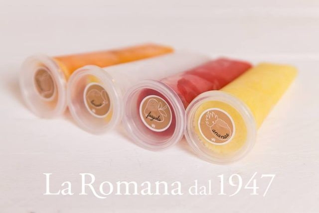 ghiaccioli artigianali roma gelateria la romana