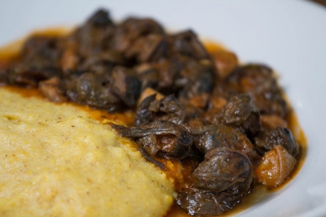 polenta e lumache