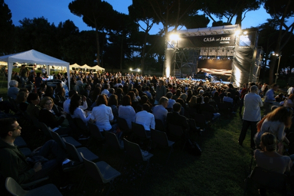 casa del jazz summertime festival jazz roma agosto giardino concerti musica agosto estate romana agosto romano