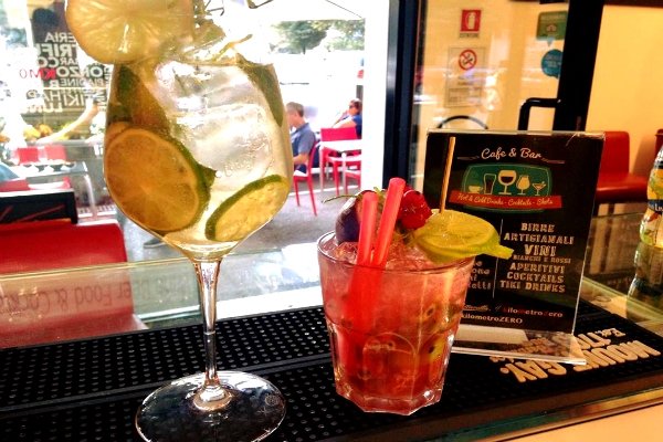 kilometro zero caffè aperitivo wine bar lazio prodotti regionali taglieri formaggi salumi verdure buffet guida ai migliori aperitivi di roma quartiere per quartiere monteverde e portuense