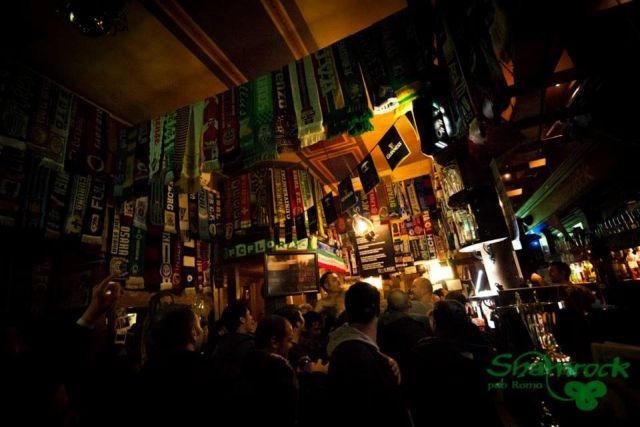 dove mangiare vicino al colosseo shamrock pub