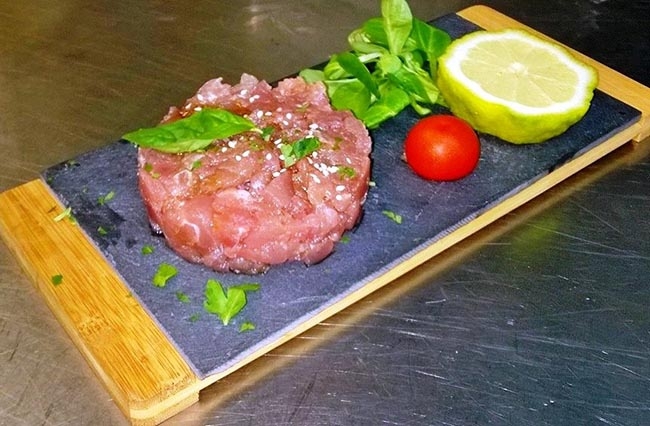 tartare di pesce
