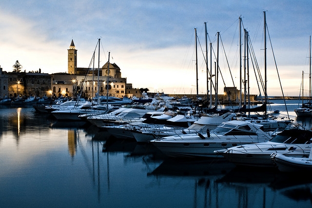 trani cattedrale porto vista panoramica cc
