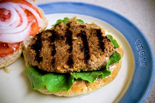 hamburger vegano
