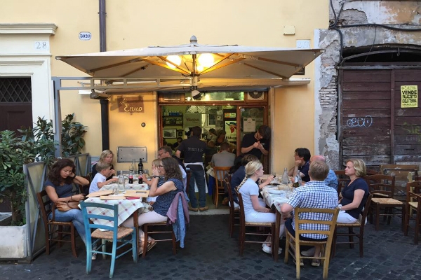 enzo al 29 trattoria trastevere gestione familiare casareccia gricia quinto posto classifica 10 migliori gricie di roma