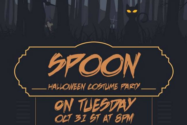 spoon halloween milano