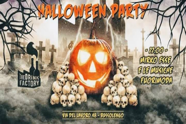 halloween party al drink factory