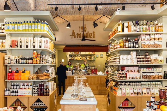 amodei bottega e gusto boutique bistrot termini nuove aperture aprile 2018 roma piatti freddi taglieri prodotti di eccellenza