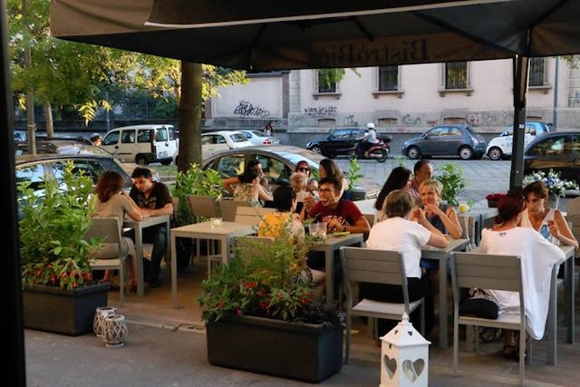 bistròbiò milano dehors