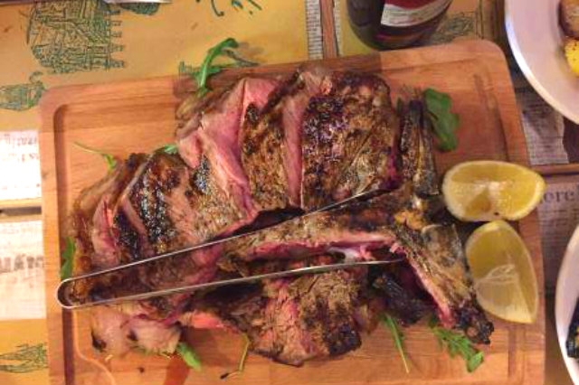 trattoria boboli firenze bistecca