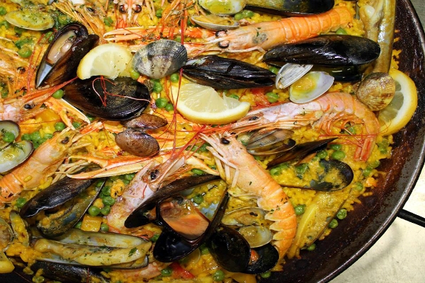 el duende ristorante roma paella valenciana frutti di mare spagnolo riso pesce zafferano migliori cinque paelle di roma
