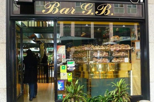 g.b. bar milano panini paninoteca
