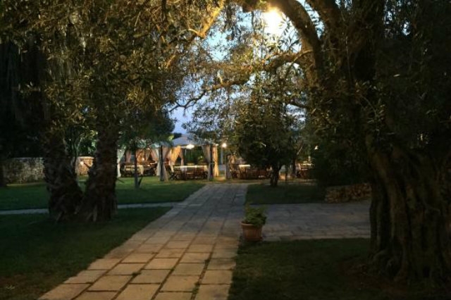 giardini raimondi sannicola salento cena giardino garden