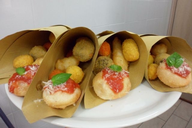 cartocci di fritti a roma 96 ore