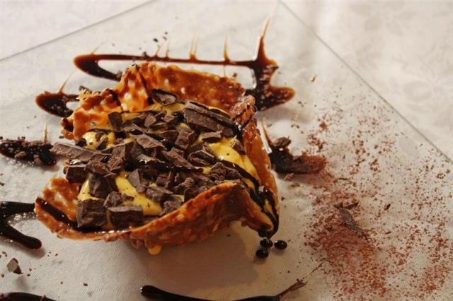 osteria del castello bracciano ristoranti lago di bracciano roma fuori porta dessert migliori ristoranti bracciano centro storico