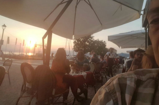 cena tramonto veneto