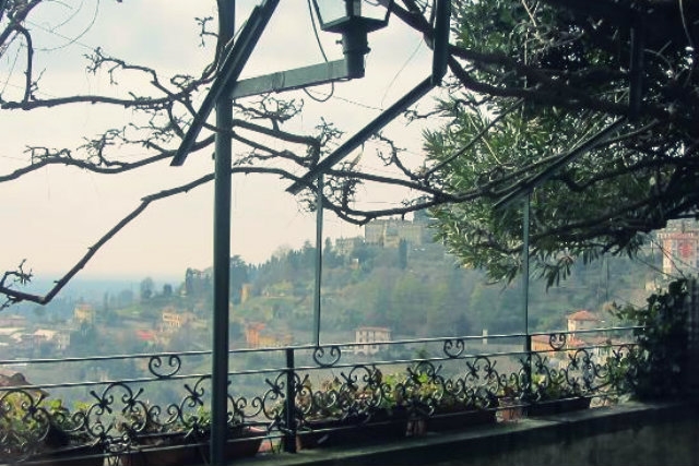 vista panoramica bergamo trattoria le colombine