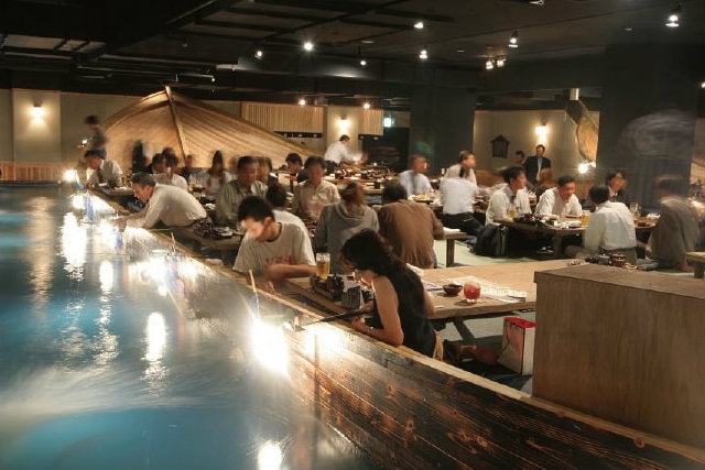 zauo restaurant tokyo mangi quello che peschi, foto da pagina facebook del locale