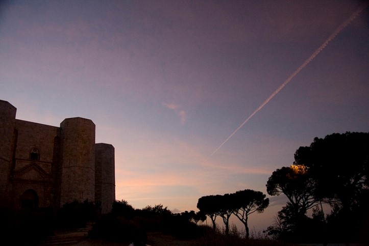 tramonto castel del monte andria foto di https://www.flickr.com/photos/dimenticato/3000500227/
