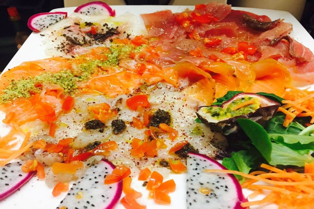 crudop tuscolano crudo di pesce pesce crudo roma ristorante wine bar