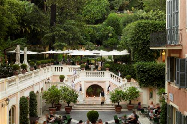 aperitivo hotel roma
