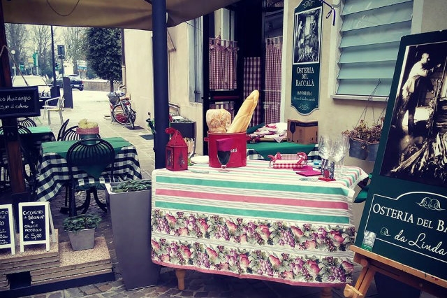 osteria del baccalà strà pranzo riviera del brenta