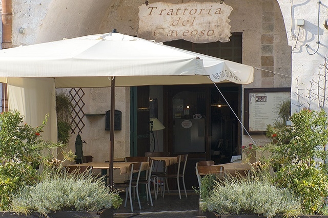 trattoria del caveoso, matera