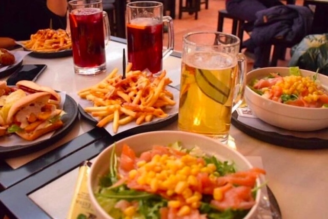 100m pranzo