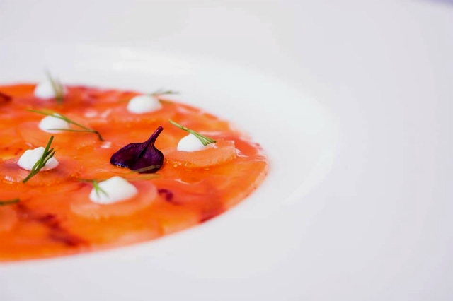 perpetual ristorazione differente migliori ristoranti cucina creativa roma crudo di gamberi carabineros esquilino