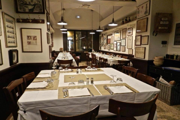 fiaschetteria beltramme da cesaretto via della croce roma piazza del popolo osteria trattoria storica romana cucina romana ristoranti storici roma centro