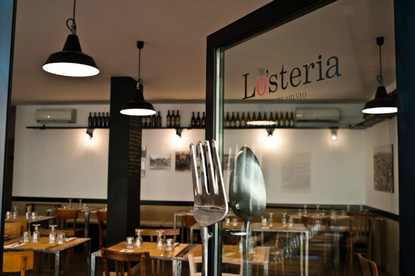 lo'steria ristorante trattoria roma nord ponte milvio cucina romana bombolotti all'amatriciana dove mangiare le migliori amatriciane di roma