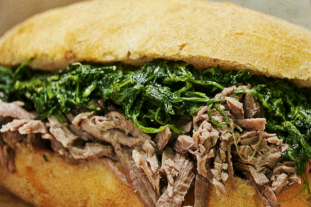 mordi e vai panini migliori panini gourmet roma pane con allesso cicoria tradizionale romano testaccio mercato street food roma