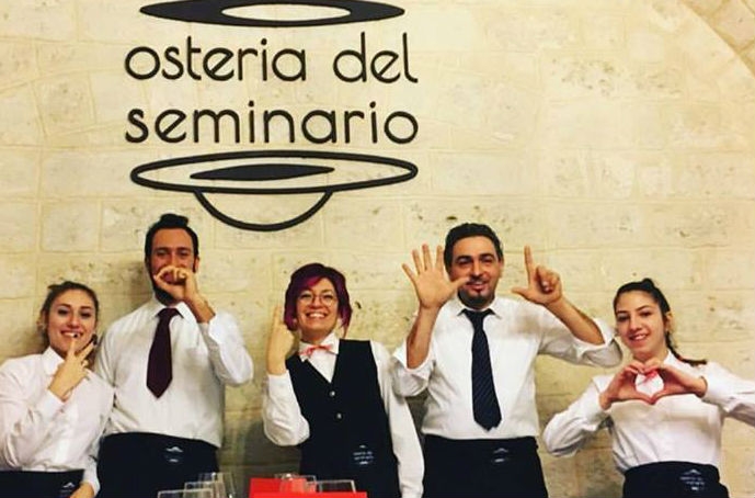 ristoranti esclusivi top bisceglie barletta bat foto da facebook https://www.facebook.com/osteriadelseminario.bisceglie/photos/a.548955168573933.1073741827.548955121907271/933021000167346/?type=3&theater