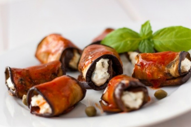 ristorante evangelista roma involtini melanzane