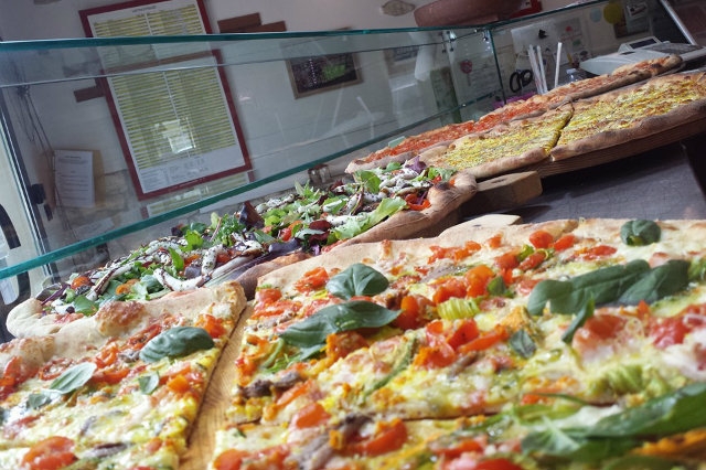 pizza al trancio veneto