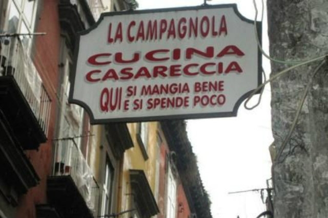 la campagnola, napoli, ragù napoletano