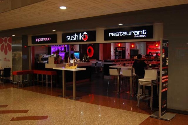 mangiare al centro commerciale roma sushiko