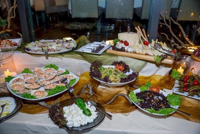cost buffet business lunch milano