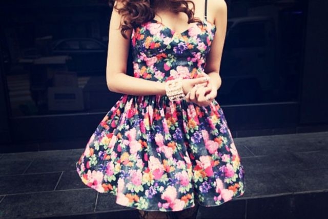 vestito a fiori