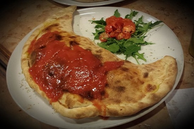 calzone vulcano