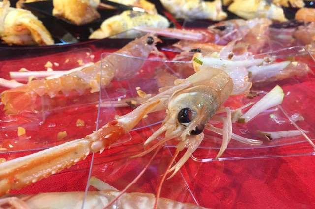 ristopescheria consoli tuscolano pesce crudo aperitivo scampi