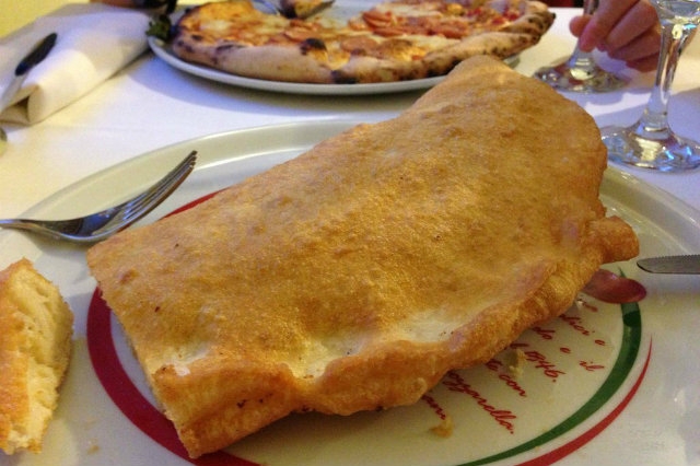 pizza fritta veneto